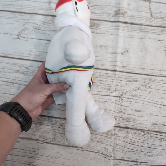 Carnaval de Québec Bonhomme Plush Doll White Mascot Toy – Collectible - Picture 7 of 7